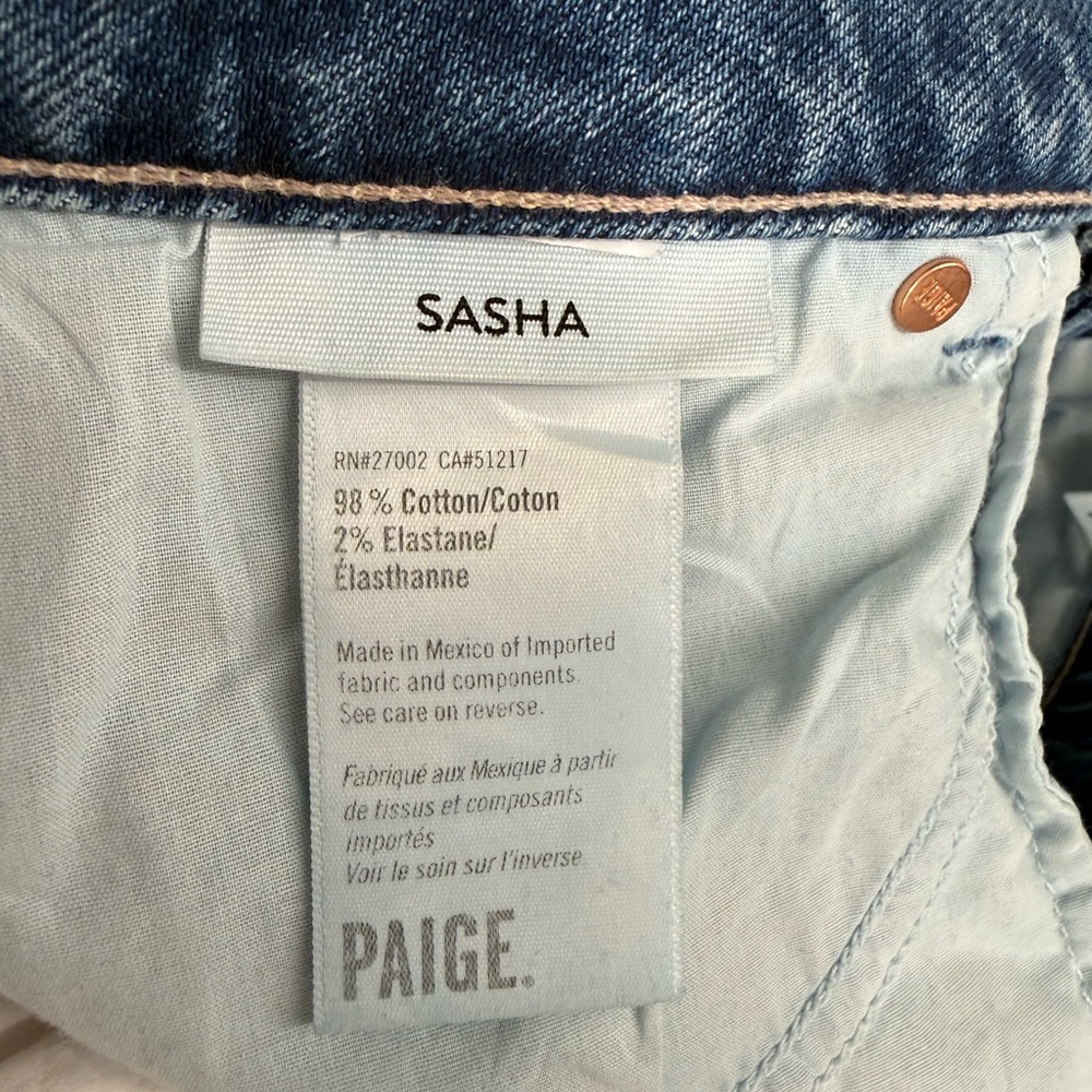 PAIGE Sasha Jeans - Picture 5 of 6